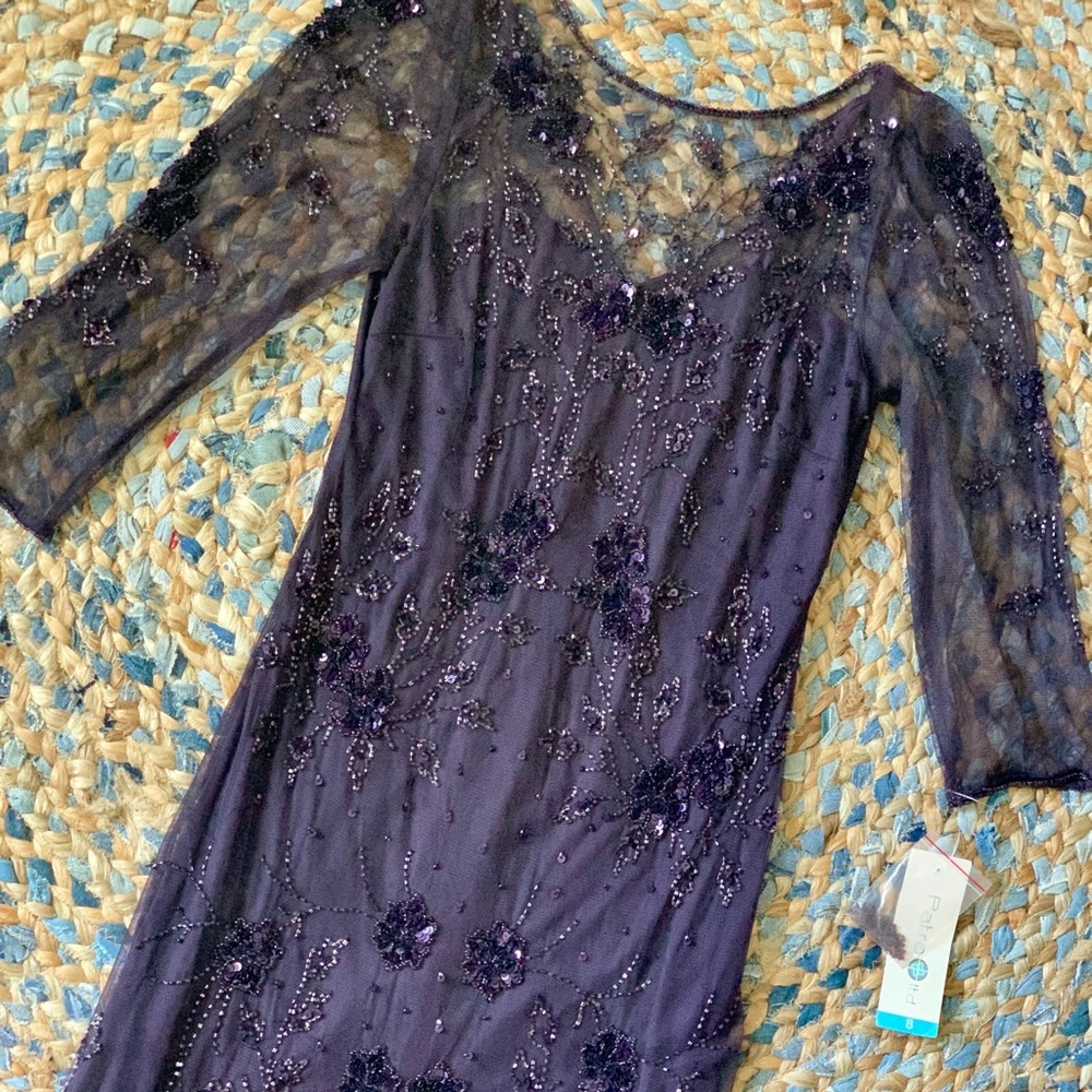 NWT Patra Purple (Plum) Sequins Dress
